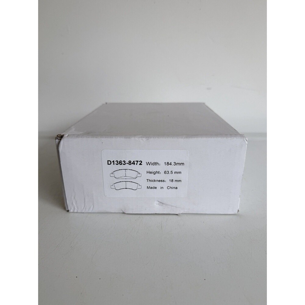 Front Ceramic Brake Pads (D1363-8472)